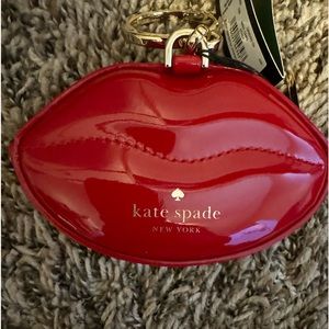 Kate spade lip coin and key holder